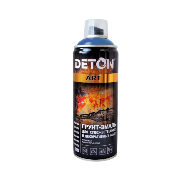 Deton DETON ART - Primer-enamel - Blue - Aerosol, 520 ml DTN-A70681 – buy in Petropavlovsk | carpaint.kz