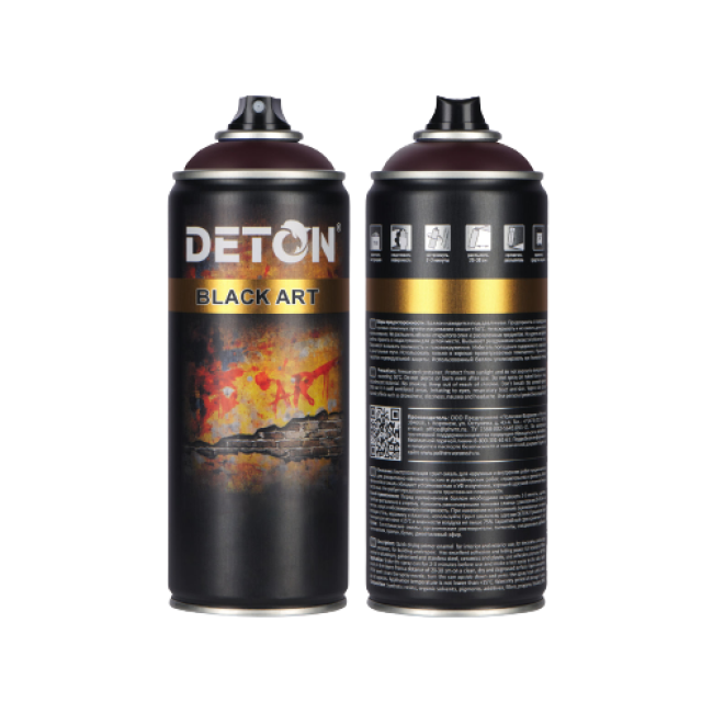 Deton Primer-enamel for artistic and decorative works DETON ART, Cherokee red, aerosol 520 ml DTN-A07685 – buy in Petropavlovsk | carpaint.kz