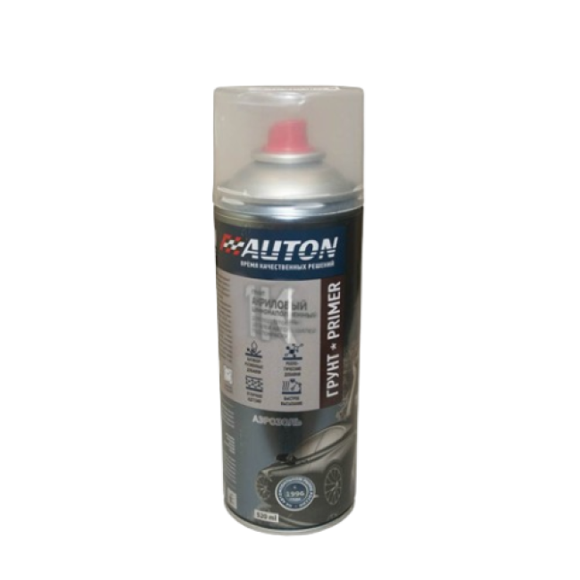 Auton Anti-corrosion primer with zinc, AUTON, Black, aerosol 520 ml ATN-A07637 – buy in Petropavlovsk | carpaint.kz