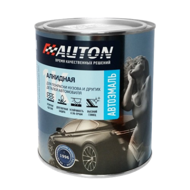Auton Primer-enamel 1K acrylic modified black matte 0.5l AUTON ATN-P07730-05 – buy in Petropavlovsk | carpaint.kz