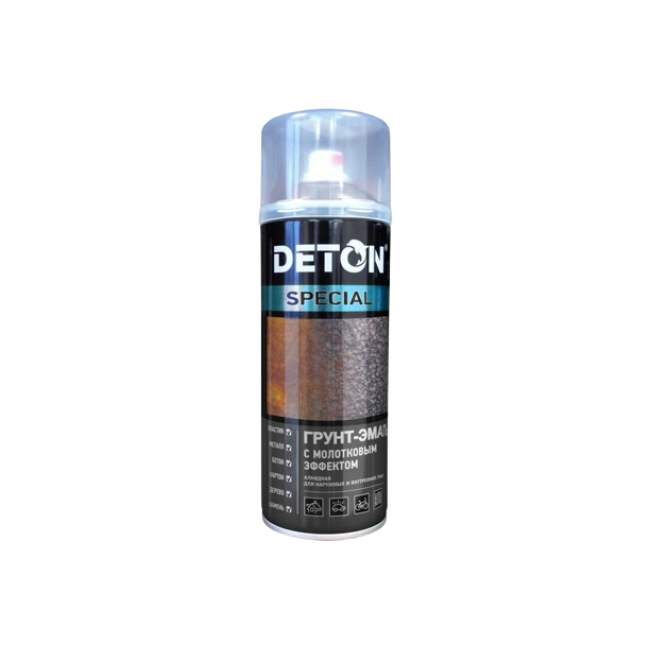 Deton DETON SPECIAL - Hammer primer enamel - Chocolate brown - Aerosol, 520 ml DTN-A70888 – buy in Petropavlovsk | carpaint.kz