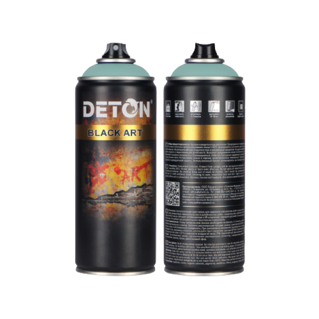 Deton Primer-enamel for artistic and decorative works DETON ART, Luminouse Green, aerosol 520 ml DTN-A07694 – buy in Petropavlovsk | carpaint.kz