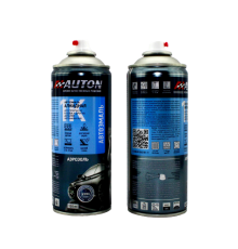 Алкидті авто эмаль AUTON, White Volga, аэрозоль 520 мл