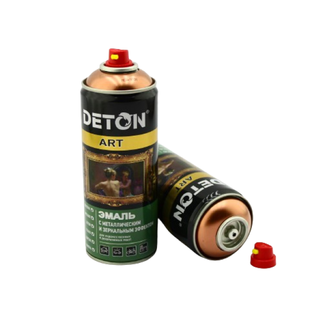 Deton DETON ART - Metallic enamel - Bronze-Chrome - Aerosol, 520 ml DTN-07581 – buy in Petropavlovsk | carpaint.kz