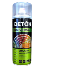 RAL 8011  DETON UNIVERSAL - Эмаль алкидная - Ореховый, атмосферостойкая, аэрозоль, 520 мл