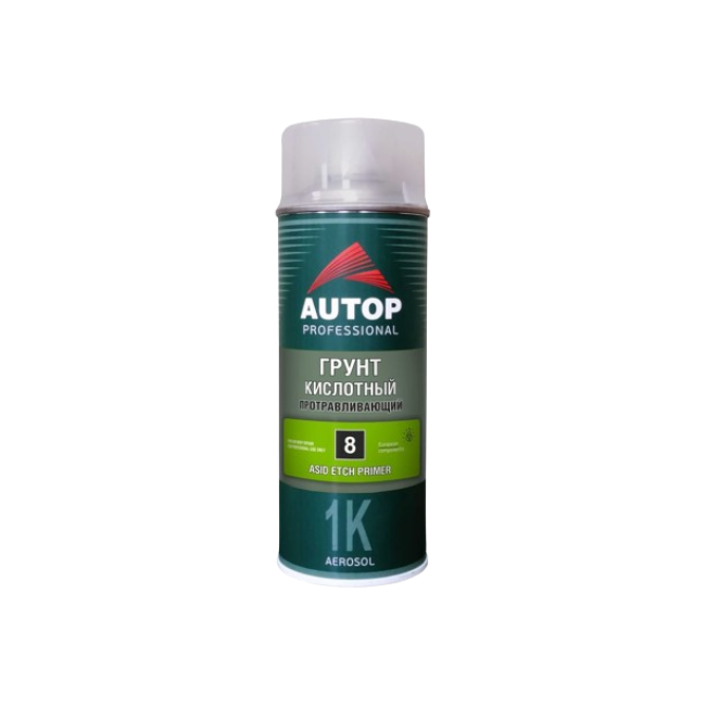Autop AUTOP №8 - Acid etching primer - Green - Aerosol, 520 ml ATP-A07521 – buy in Petropavlovsk | carpaint.kz