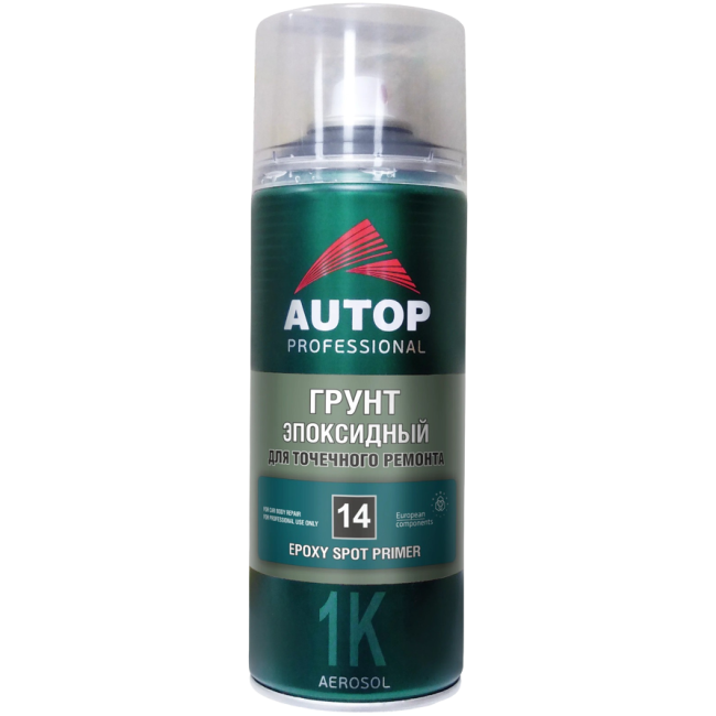 AUTOP No 14 - Дақтарды жөндеуге арналған эпоксидті праймер - Сұр түсті - Аэрозоль, 520 мл ATP-A07242 – Петропавлда сатып алу | Autop | carpaint.kz