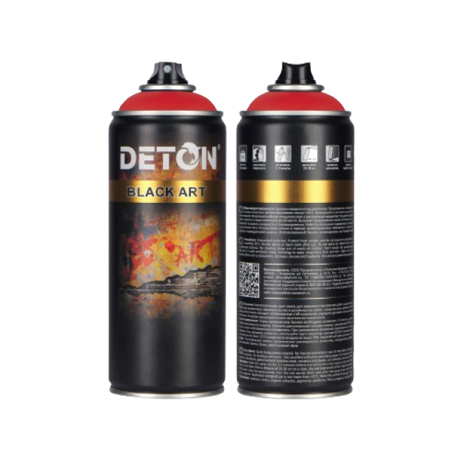 Deton DETON ART - Primer enamel - Code Red - Aerosol, 520 ml DTN-A07686 – buy in Petropavlovsk | carpaint.kz