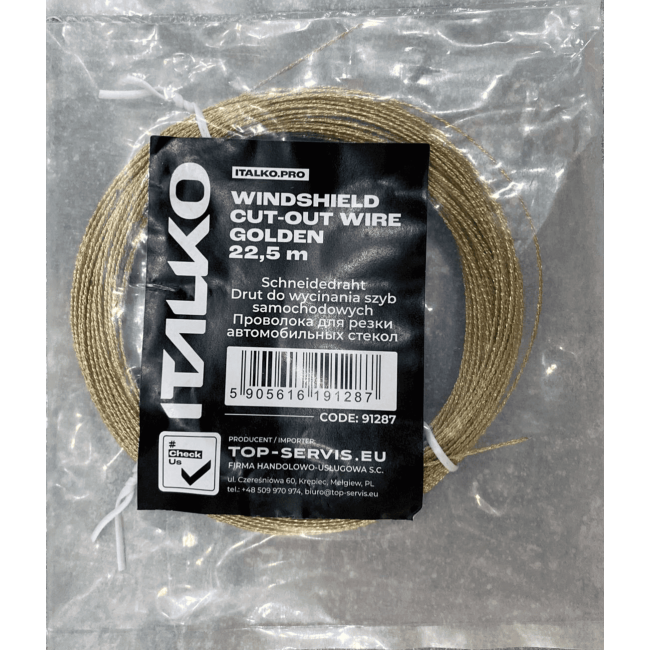 Braided string for cutting windshield 0.75 mm. x22.5 m 91287 – buy in Petropavlovsk | carpaint.kz